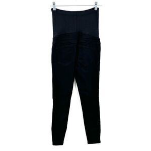 BELLA VIDA Maternity Black Stretch Belly Skinny Jeans Size Small